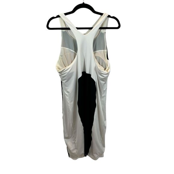 Athleta‎ Ladies Color Block Swim Dress Black and White Size XL - Picture 3 of 14